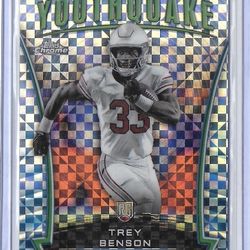 Trey Benson [X-Factor] #Y-23 - 2024 Topps