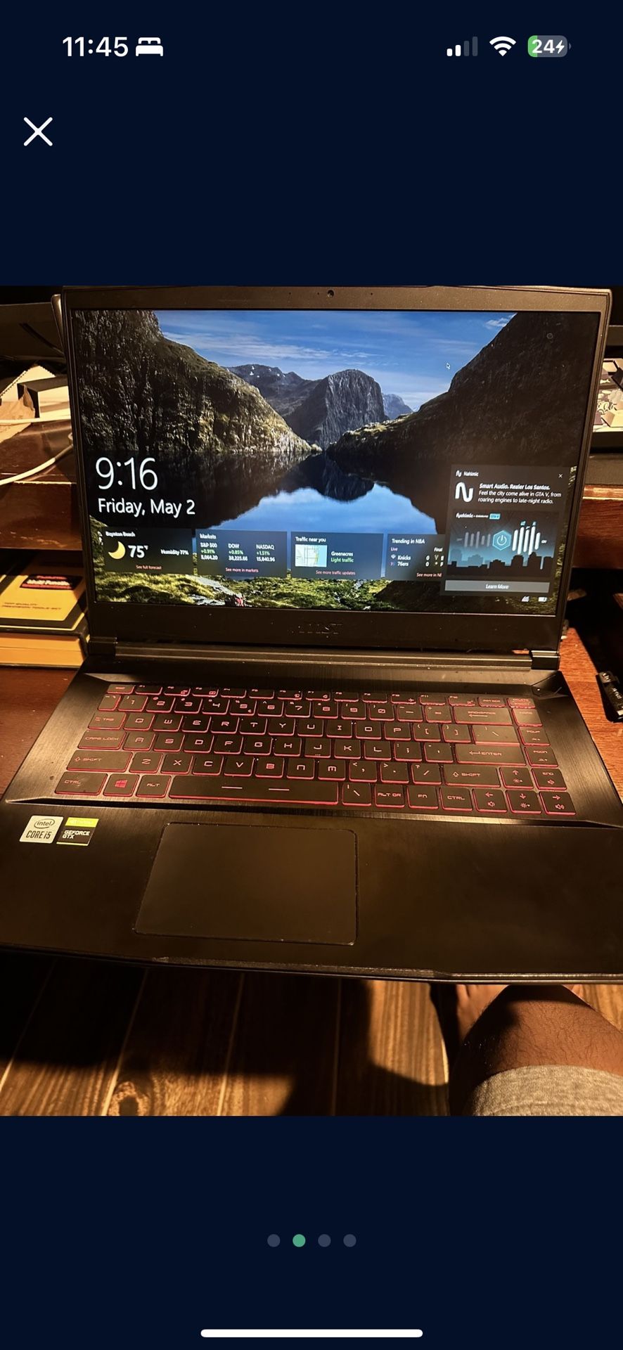 msi gaming laptop 