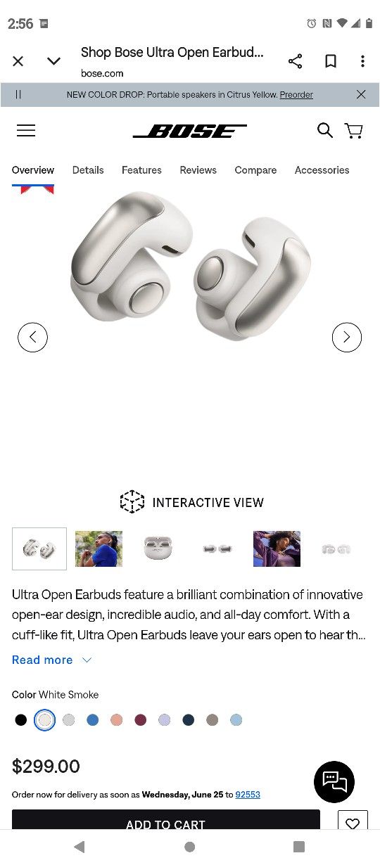 BOSE earbuds
