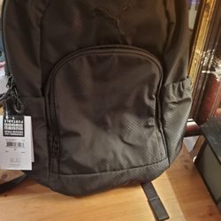 Brand New For 2025 School Year Black Puma Backpack