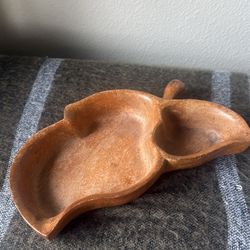 Vintage Monkey Pod Wood Tray 