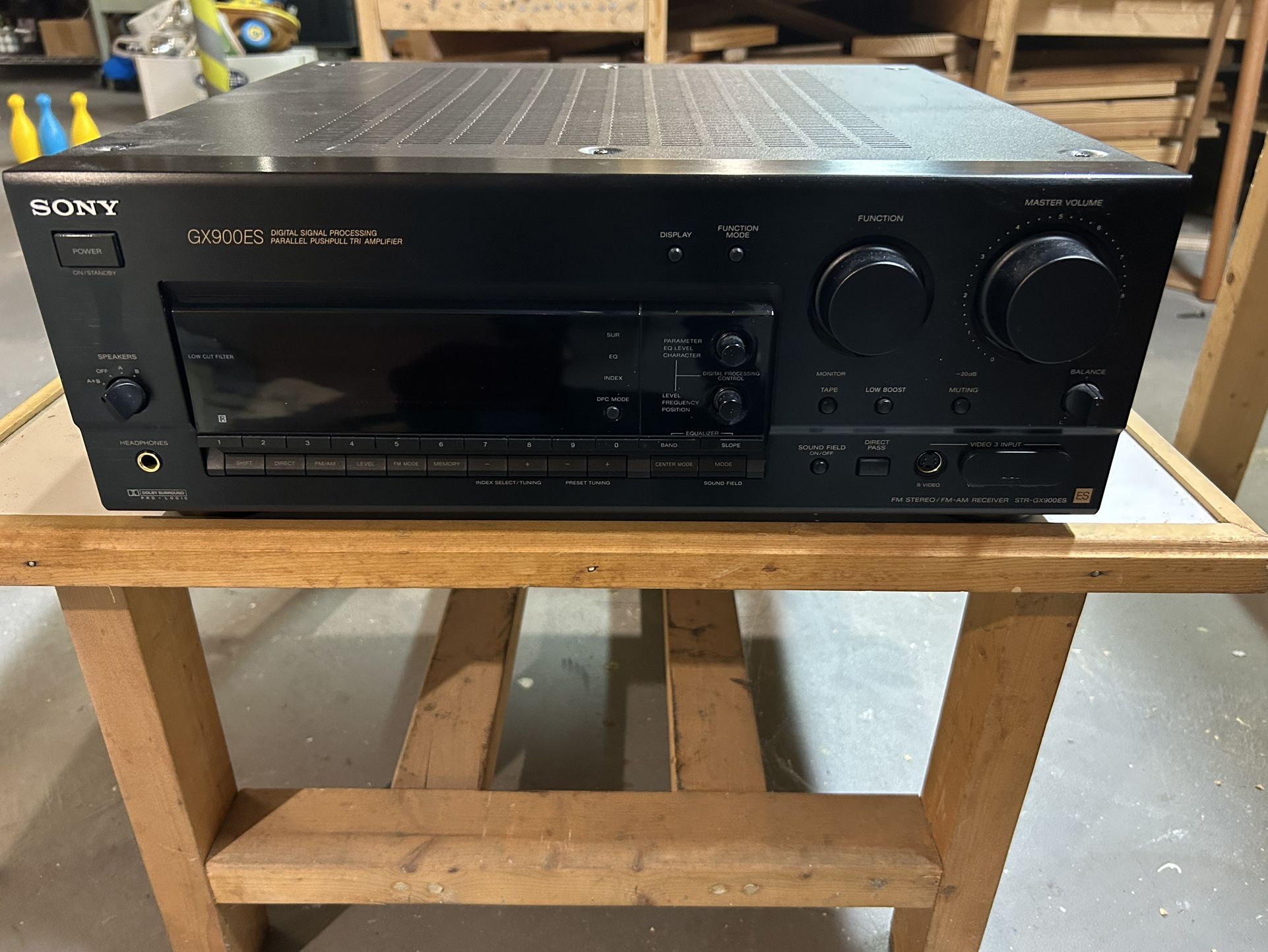 Sony receiver
