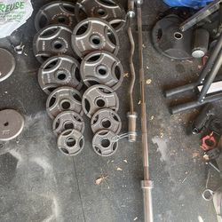 Olympic weights and barbells