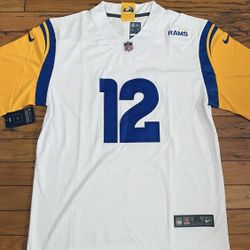 Los Angeles Rams Puka Nacua White Jersey #12  NFL