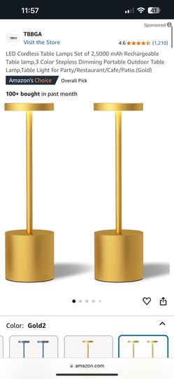 Cordless Lamps