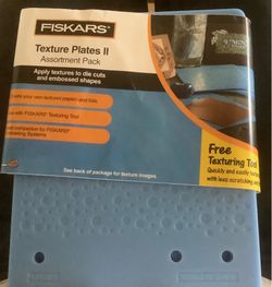Fiskars Texture Plates II Assortment Pack 12