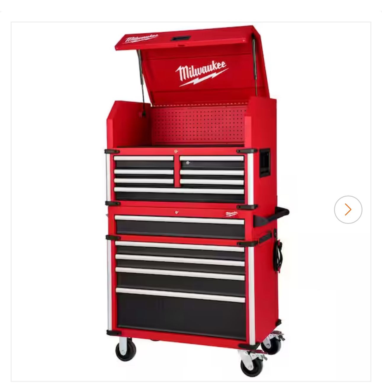 High Capacity 36 in. W x 22 in. D 12-Drawer Rolling Tool Chest and Cabinet Combo