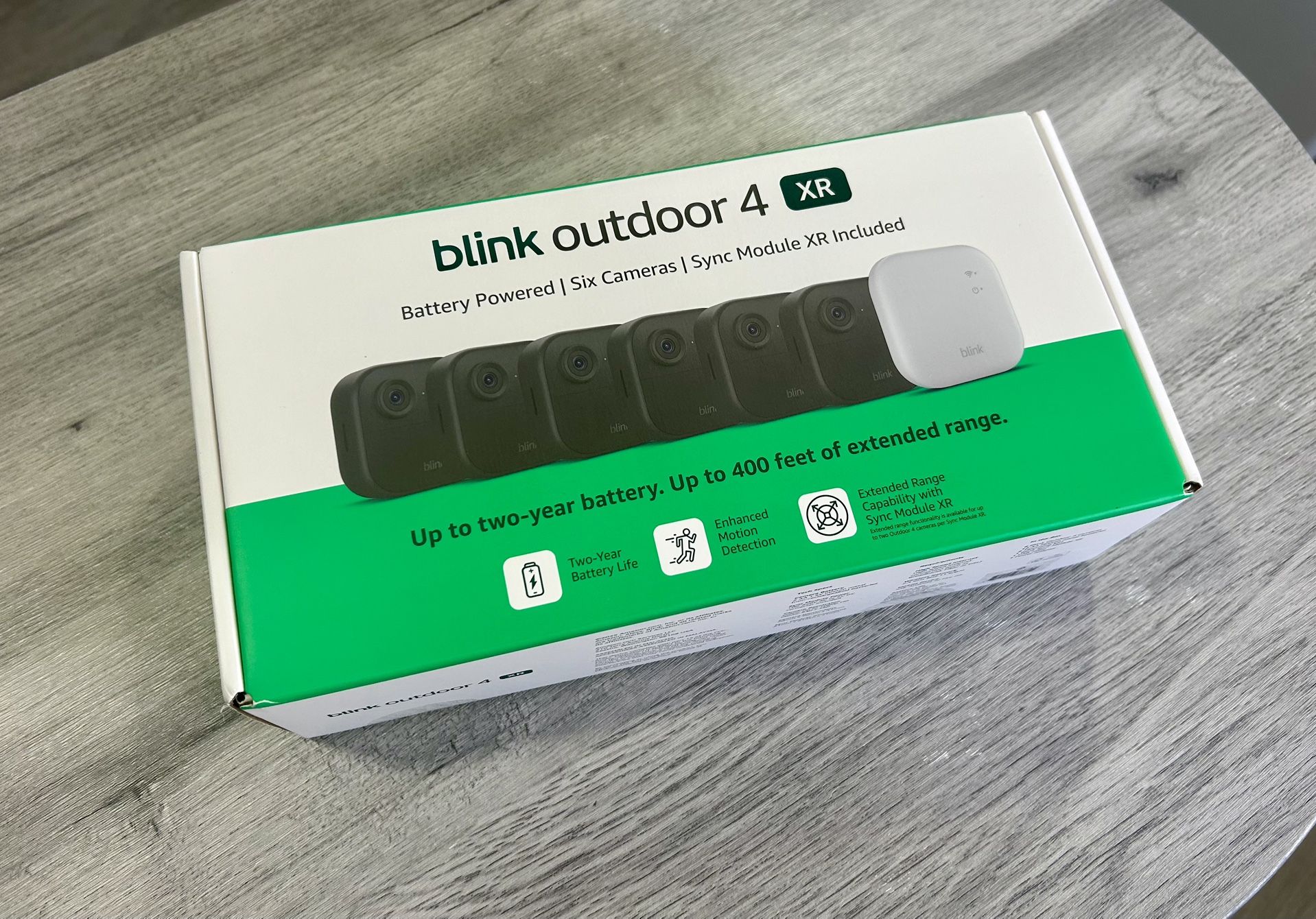 Blink Outdoor 4 XR - Pack of 6 Cameras + Sync Module XR (New)