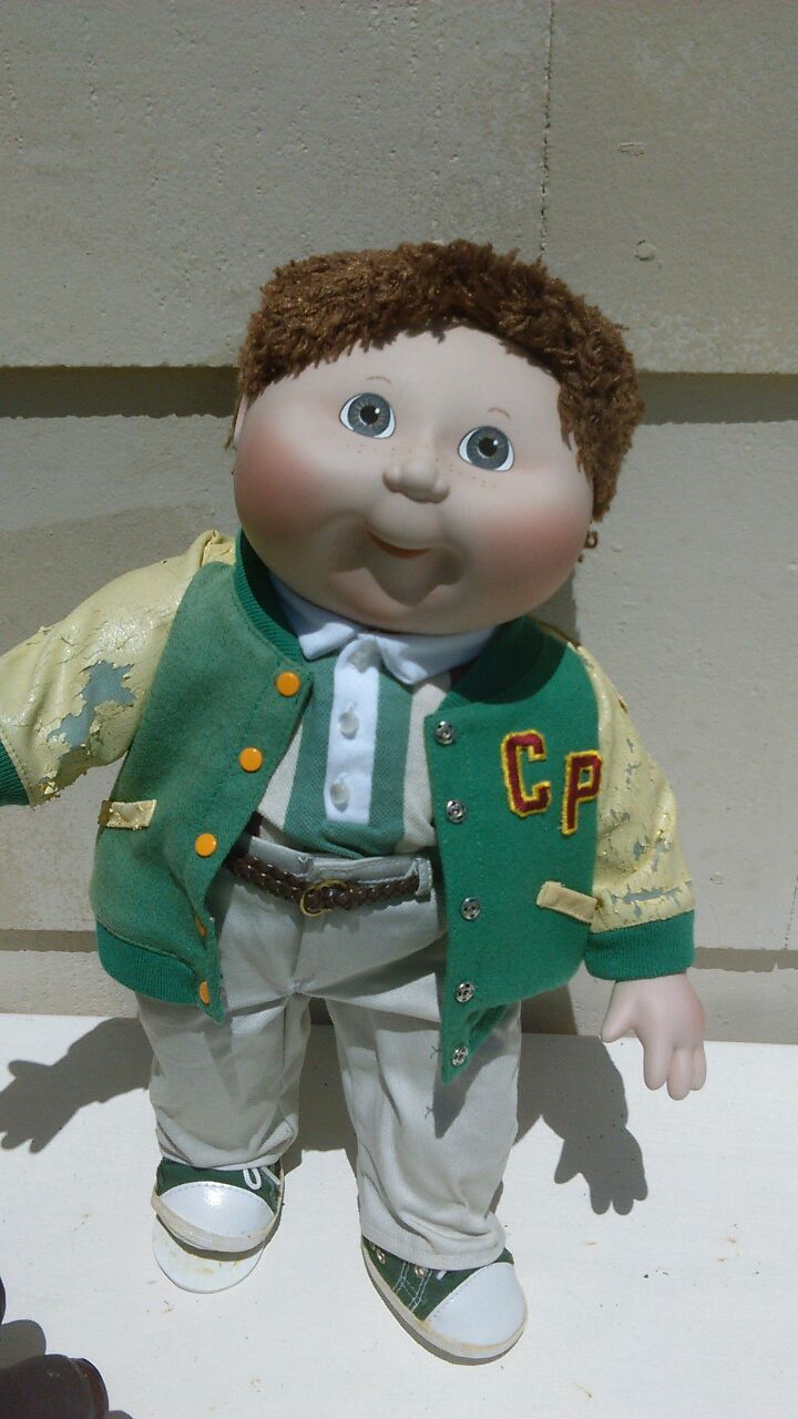 Porcelin cabage patch doll