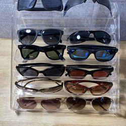 Multiple Sun Glasses, Sunglasses, Ray Bans, Carrera, Oakley, Nike, Maui Jim, Gucci And Much More 