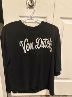 Von Dutch Black Graphic T-Shirt