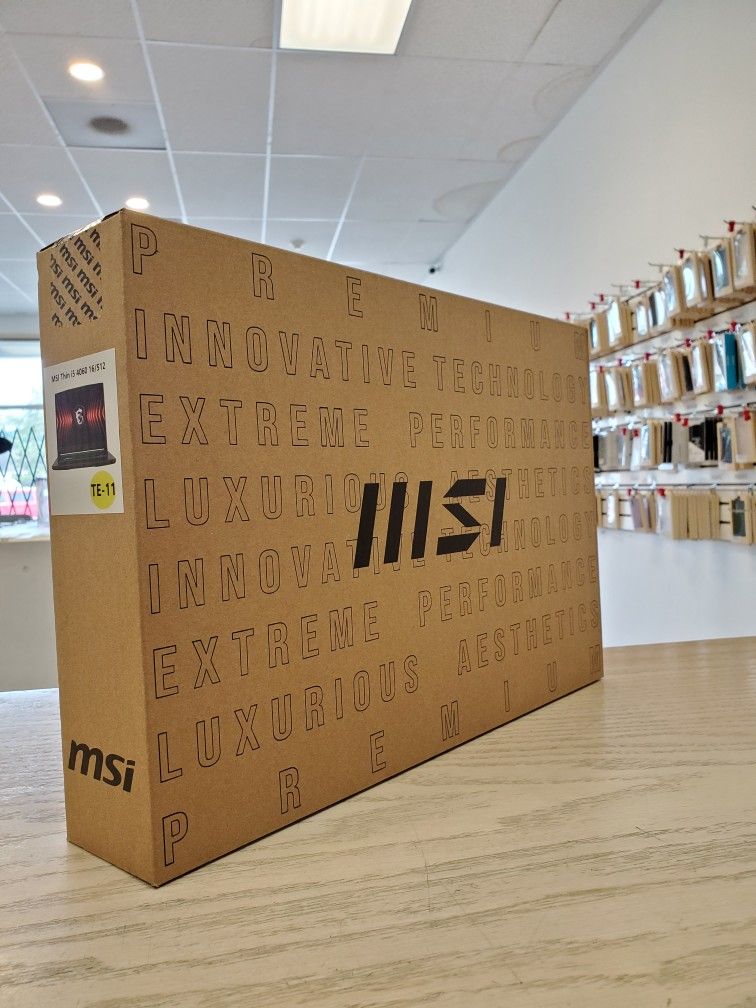 MSI Thin 15.6in 16GB RAM 512gb SSD Nvidia RTX 4060 Brand New - Buy in full or from $1 Today and the rest later 🤗