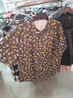 San Diego Padres Button-Up Hawaiian Shirt