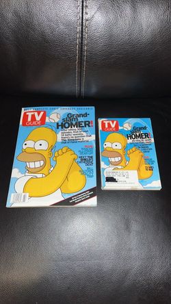 The Simpsons TV Guide Magazine – Homer Cover