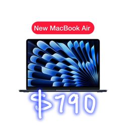 Sealed Box- New MacBook Air 13” Laptop M4 2025 -Midnight 