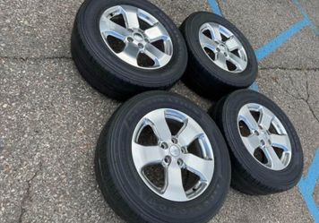 18” JEEP COMMANDER WRANGLER DODGE DURANGO WE FINANCE WHEELS RIMS TIRES SET GRAND CHEROKEE