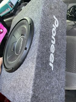 Pioneer Subwoofer And Amplifier 1000w