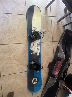 161cm Snowboard w/ Bindings + KORE Bag - Complete Setup