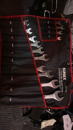 SUNEX wrench set 9/16” - 1 1/4” SAE