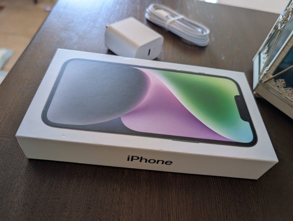New, sealed, Apple iPhone 14 for T-Mobile, Metro or Mint Mobile - A2649