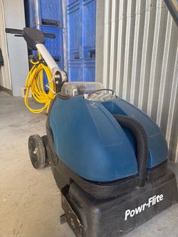 Powr-Flite Cylindrical Floor scrubber