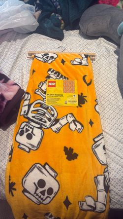 Lego Halloween Blanket