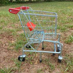 Child's Metal Melissa & Doug Shopping Cart