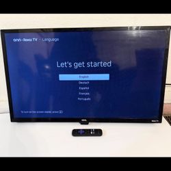 Onn Roku 32” Smart TV - $75 Today Only - Includes Remote, No stand⚡️