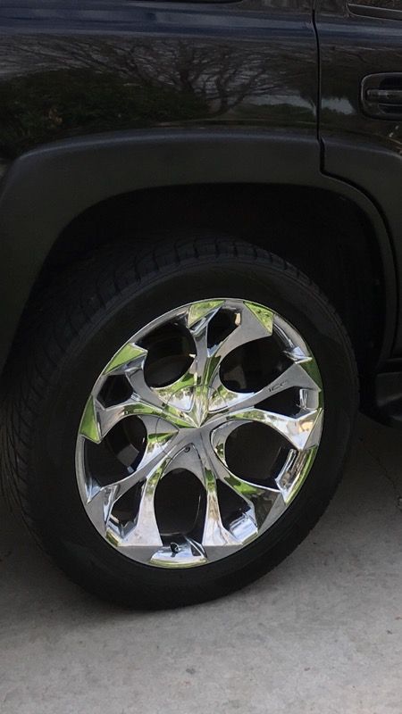 CHROME ICE METAL 887 WHEELS 22”
