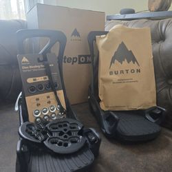 Women's Large Burton Step On Snowboard Bindings