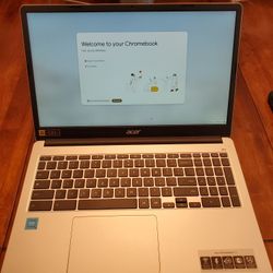 Like New Acer 315 Chromebook 15.6in Screen 64 Gig - Cash And Pick Up Only