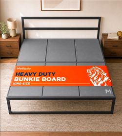 Heavy Duty Bunkie Board King Size (76x80) - Under Bed Support
Non-Slip Breathable Support – Ultra-Low 0.4" Profile, Noise-Free, Silicone Grip, Anti-Sa
