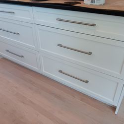 Cabinet Refinishing Prime and paint