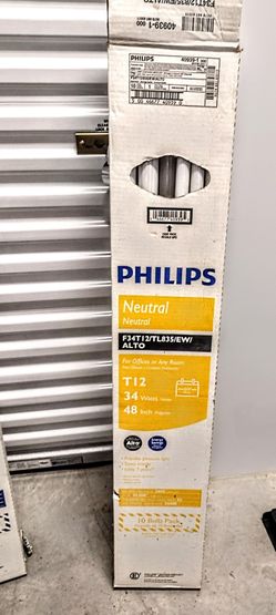 10 Pack Philips Lighting F34T12/TL835 EW/ALTO