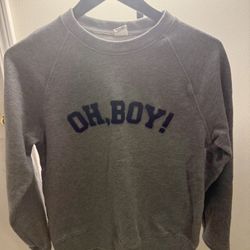Crew Neck Sweatshirt 
