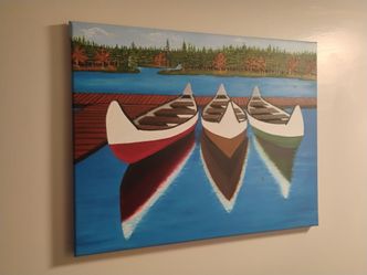 Hand painted artwork