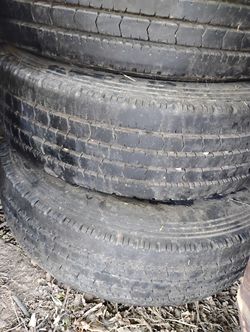 Truck - Trailer (3) 235/75/17.5 Tires size 235 / 75R17.5