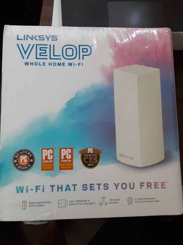 Brand New linksysVelop Whole Home WiFi