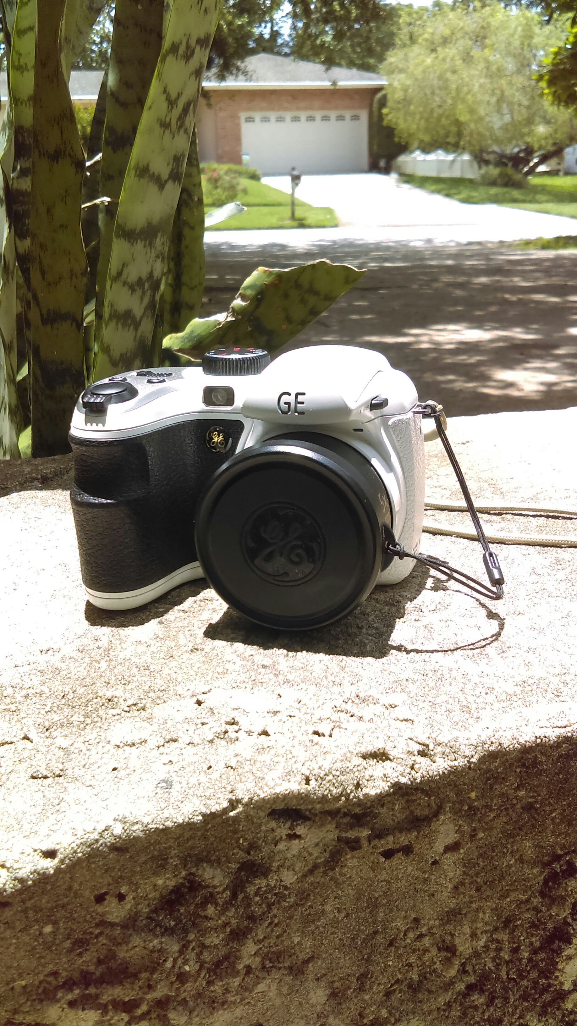 GE X500 PowerPro Digital Camera extend lense