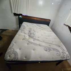 Queen Size Bed With Frame....headboard