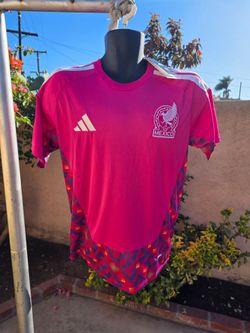Mexico pink goalie soccer jersey 2026