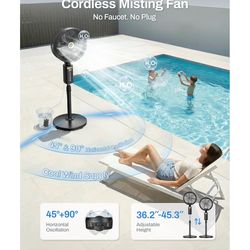 New in box!! Misting fan