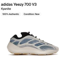  Yeezy 700 V3 Kyanite Size 4