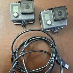 GoPro cameras (be a HERO) 