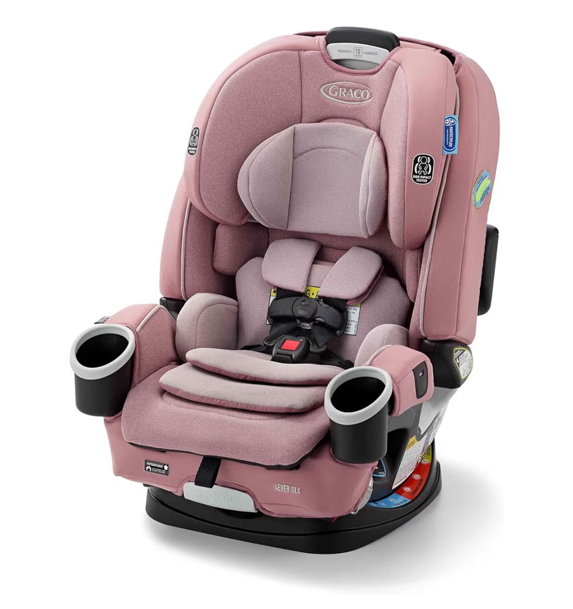 Graco 4Ever DLX 4-in-1 Car Seat, Maven | Infant to Toddler Car Seat, with 10 Years of Use | Rear-Facing, Forward-Facing and Booster Modes
