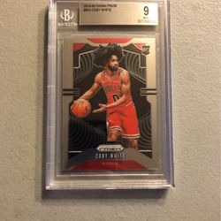 Coby White Prizm Rookie Card