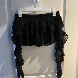 Lace Mini Skirt