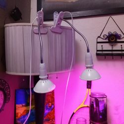 Portable LED Grow Light With Clip And Bulb
