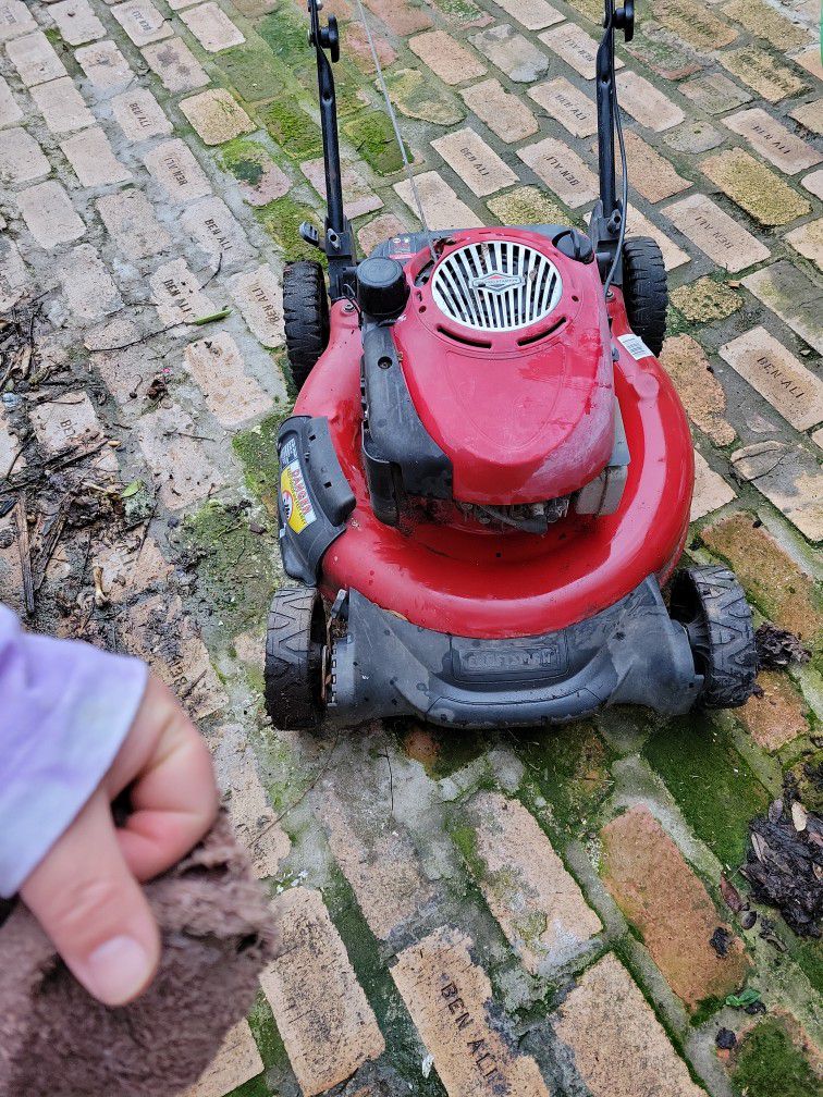 Used Gas Operated Lawn Mower 