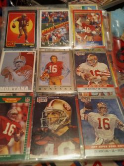 Joe Montana Card Very Nice